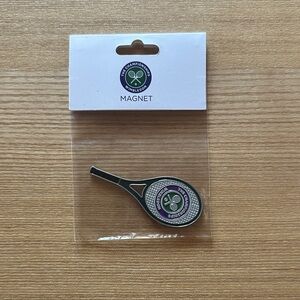 NWT Wimbledon Tennis Racket Magnet